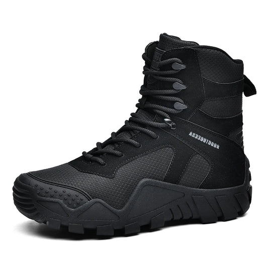 Mens Waterproof Hiking Boots Lightweight Outdoor Work Shoes