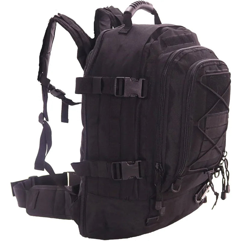 LQARMY 60L Military Tactical Backpack MOLLE Assault Rucksack